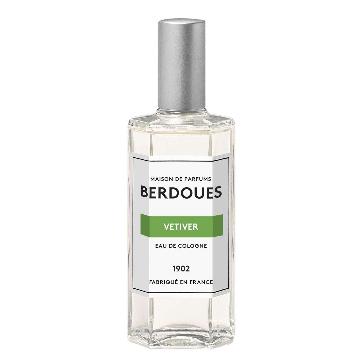 Berdoues Vétiver 1902 – Eau de Cologne 125ml