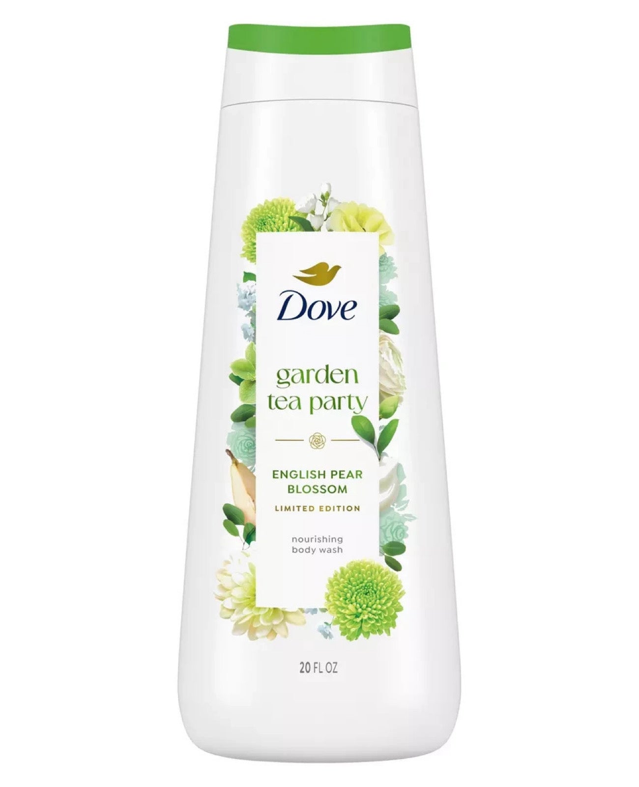Dove Garden Tea Party – Gel Douche Nourrissant English Pear Blossom
