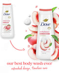Dove Rebalance – Gel Douche Pêche Blanche & Lait de Riz
