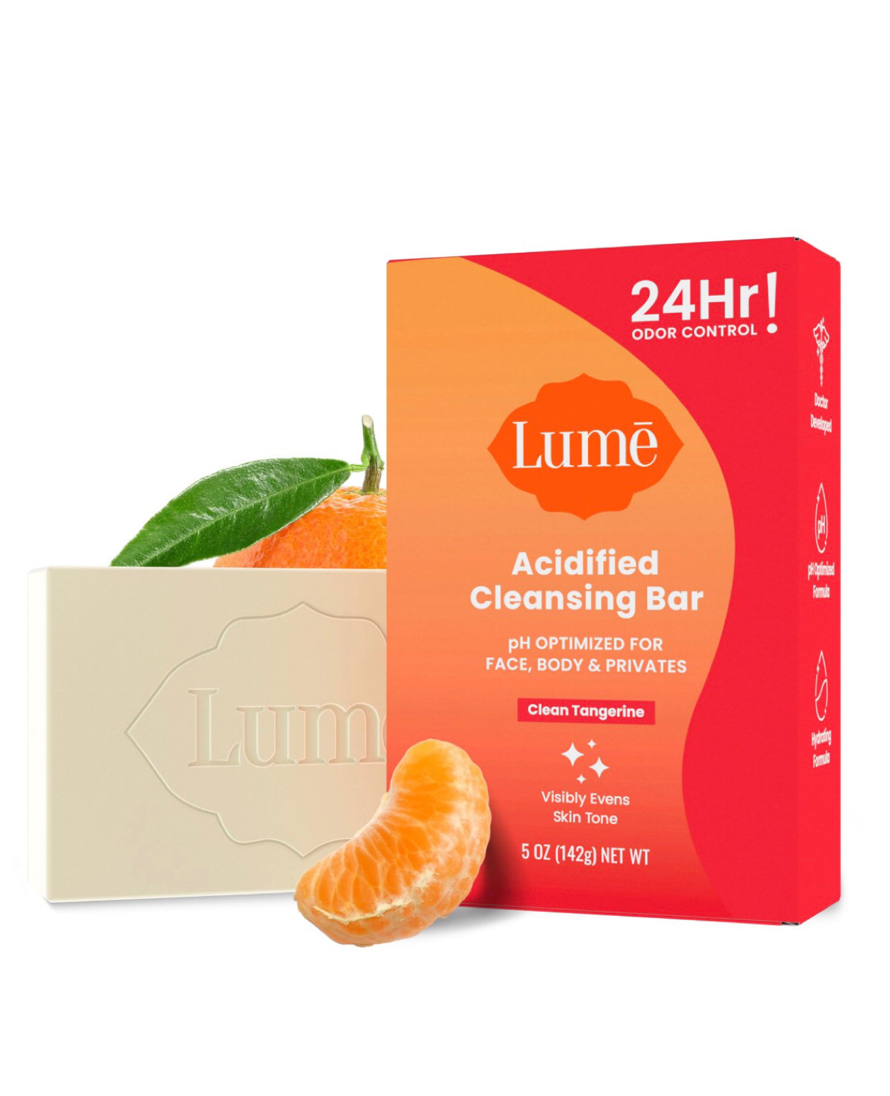 Lume Acidified Body Soap Bar 142g