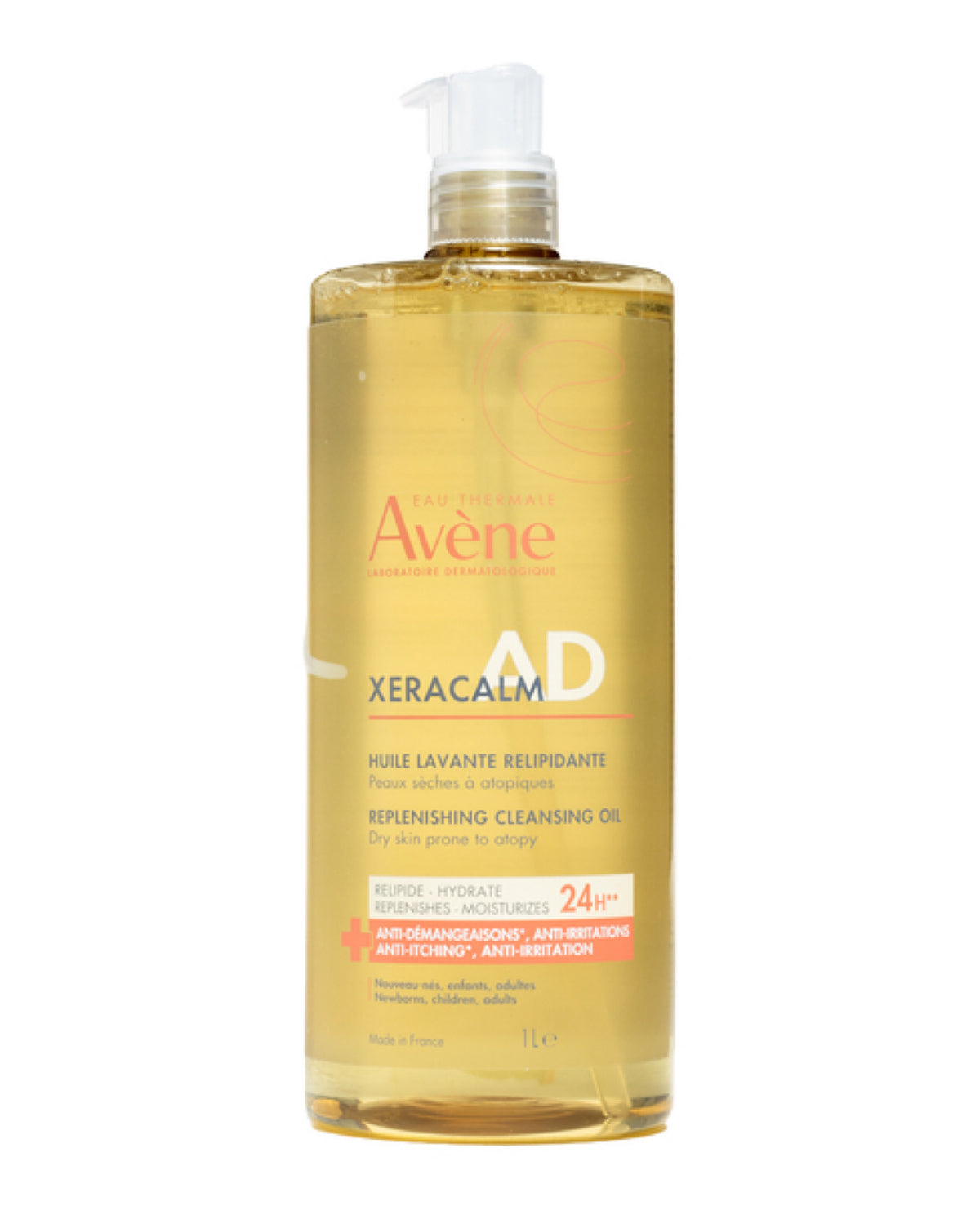 Avène XeraCalm A.D – Huile Lavante Relipidante 1L