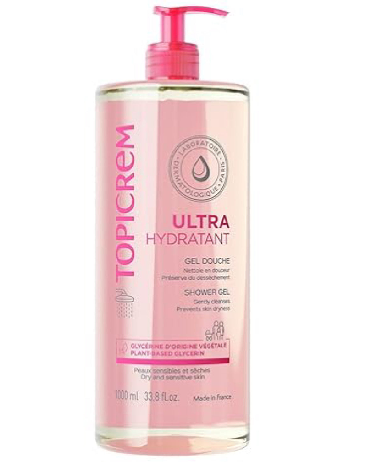 Gel Douche Ultra-Hydratant – Topicrem | 1 000 ml
