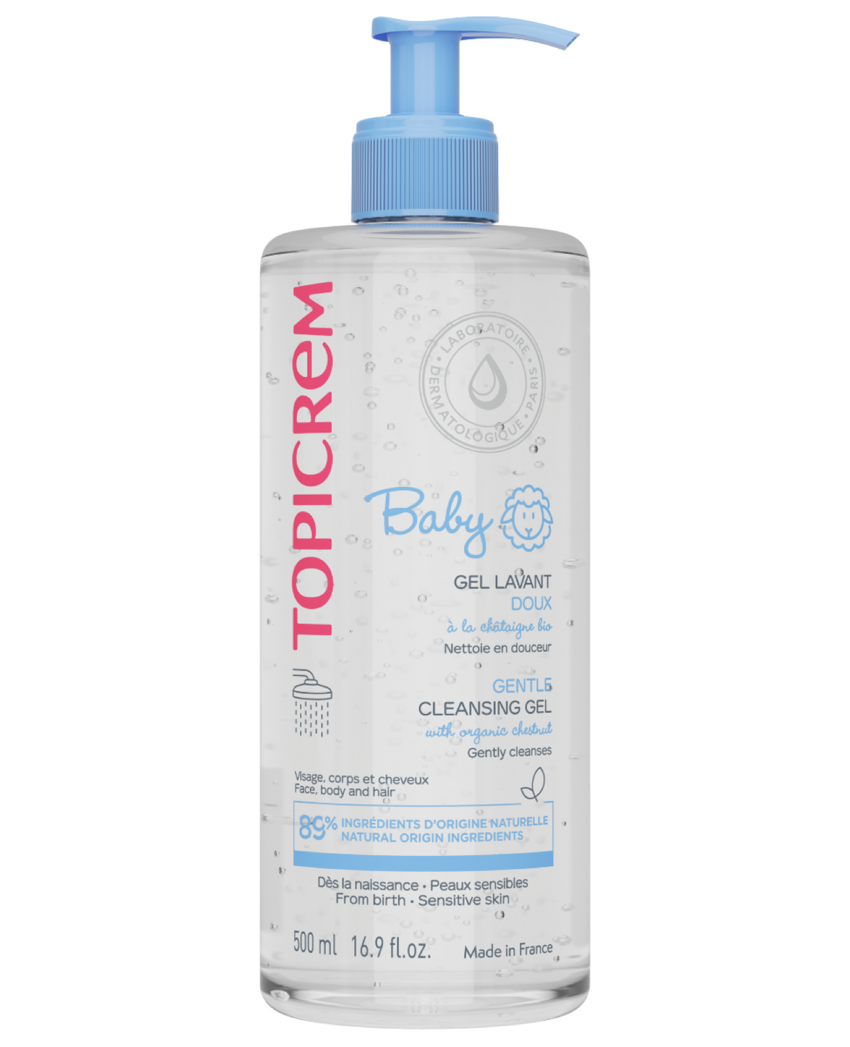 Gel Lavant Doux Bébé – Topicrem Baby | 500 ml
