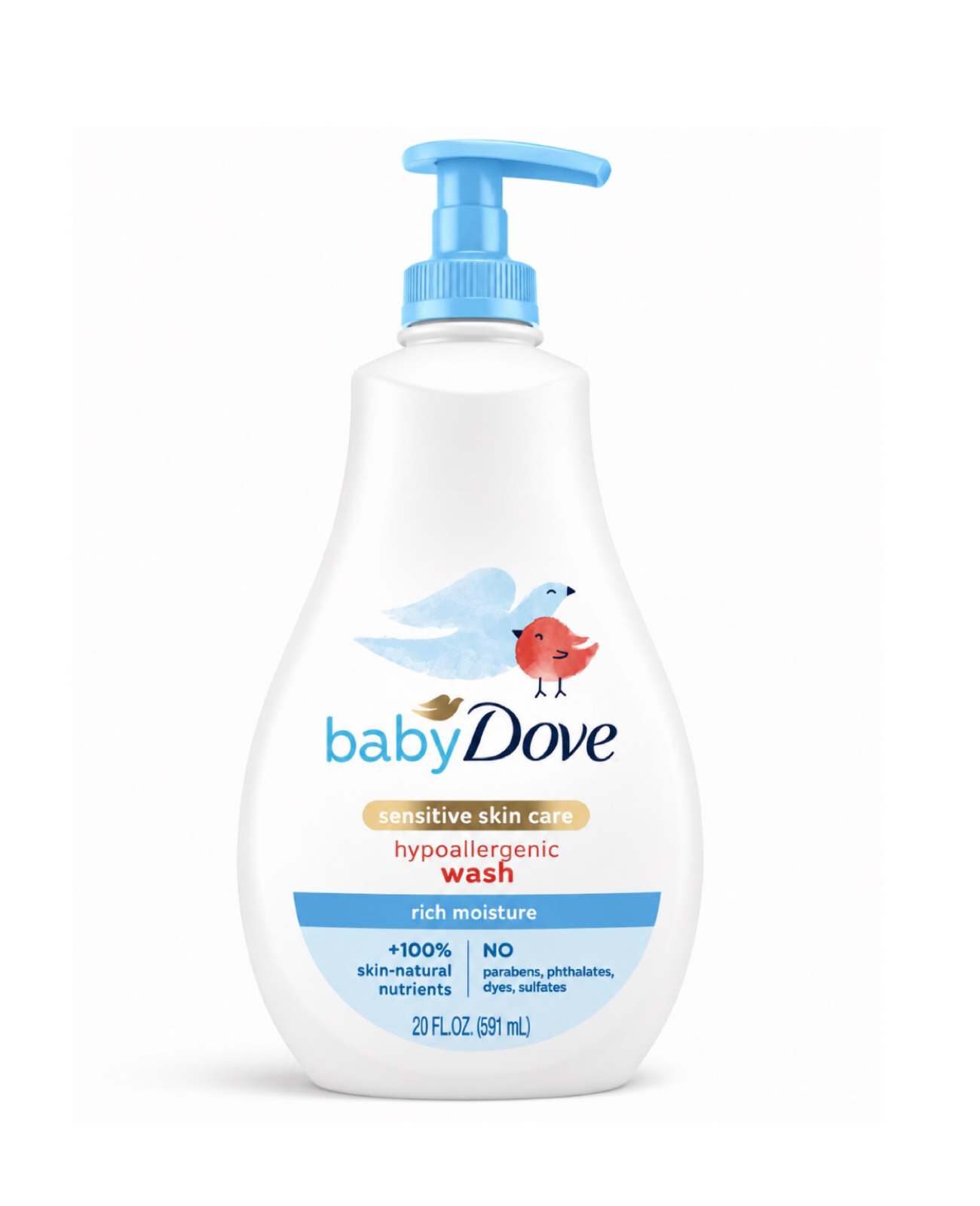 Baby Dove hypoallergenic wash