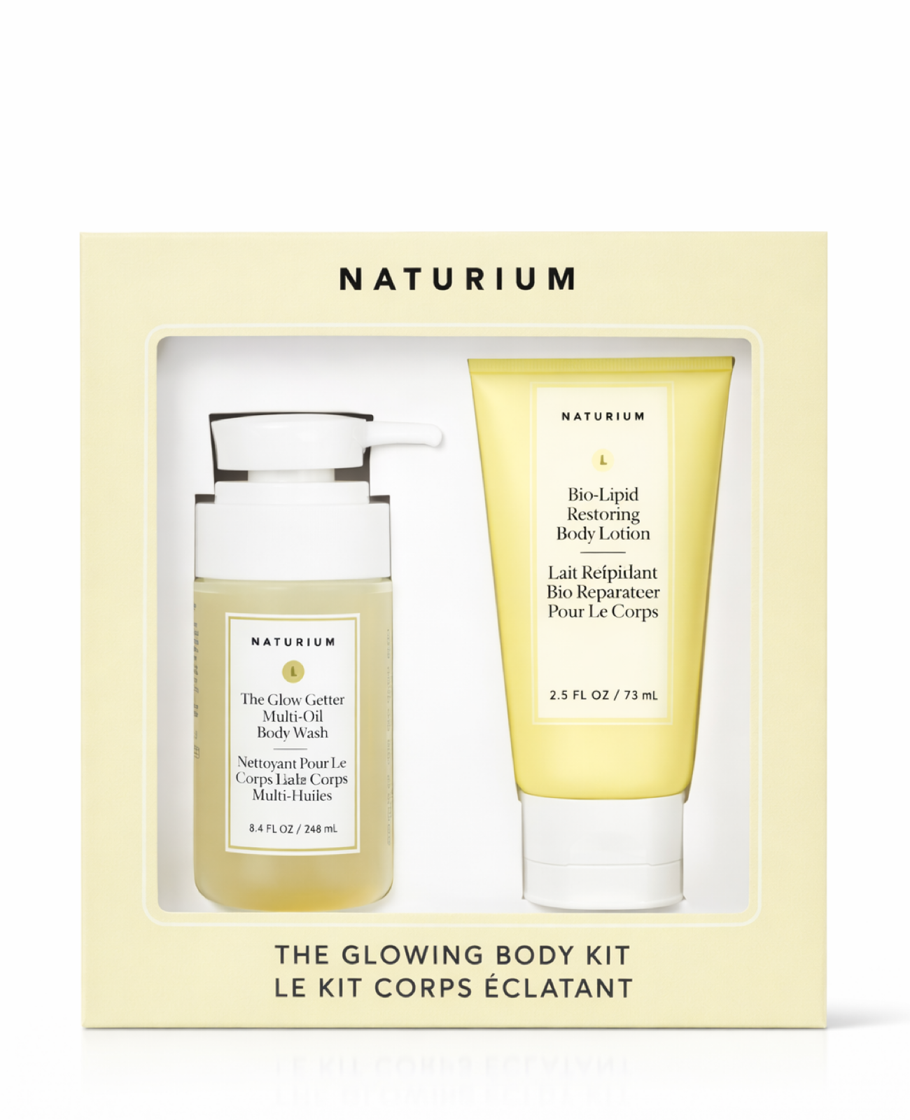 Naturium Glow getter mini duo gel 100 ml & lait 75m