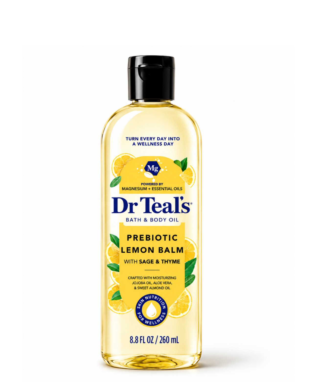Dr teals Dr Teal’s – Prebiotic Lemon Balm Huile de corps
