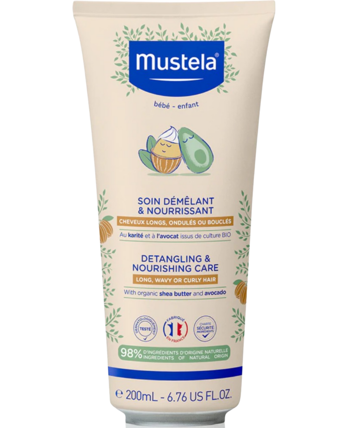 Mustela Soin Démêlant & Nourrissant – 200 ml