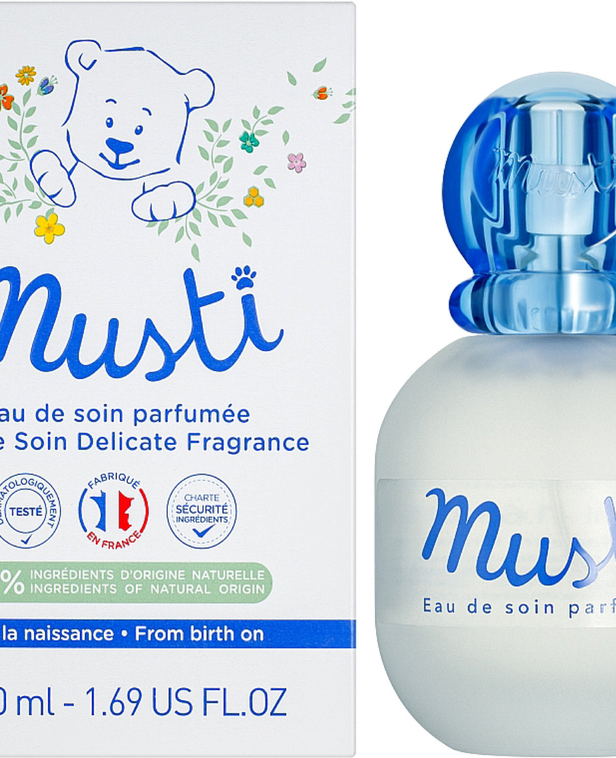 Mustela Musti Eau de Soin Parfumée – 50 ml