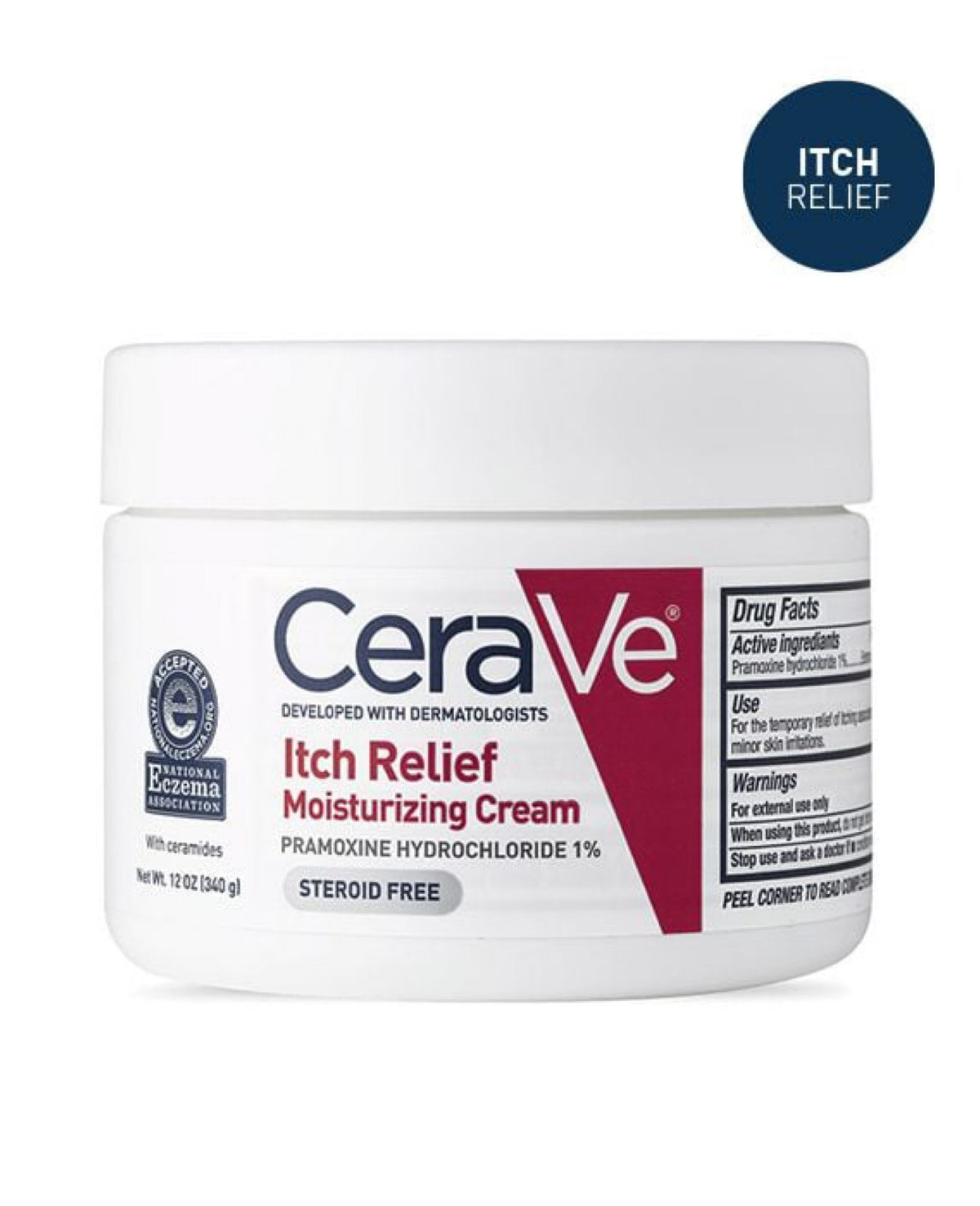 CeraVe Itch Relief Moisturizing Cream – 340 g
