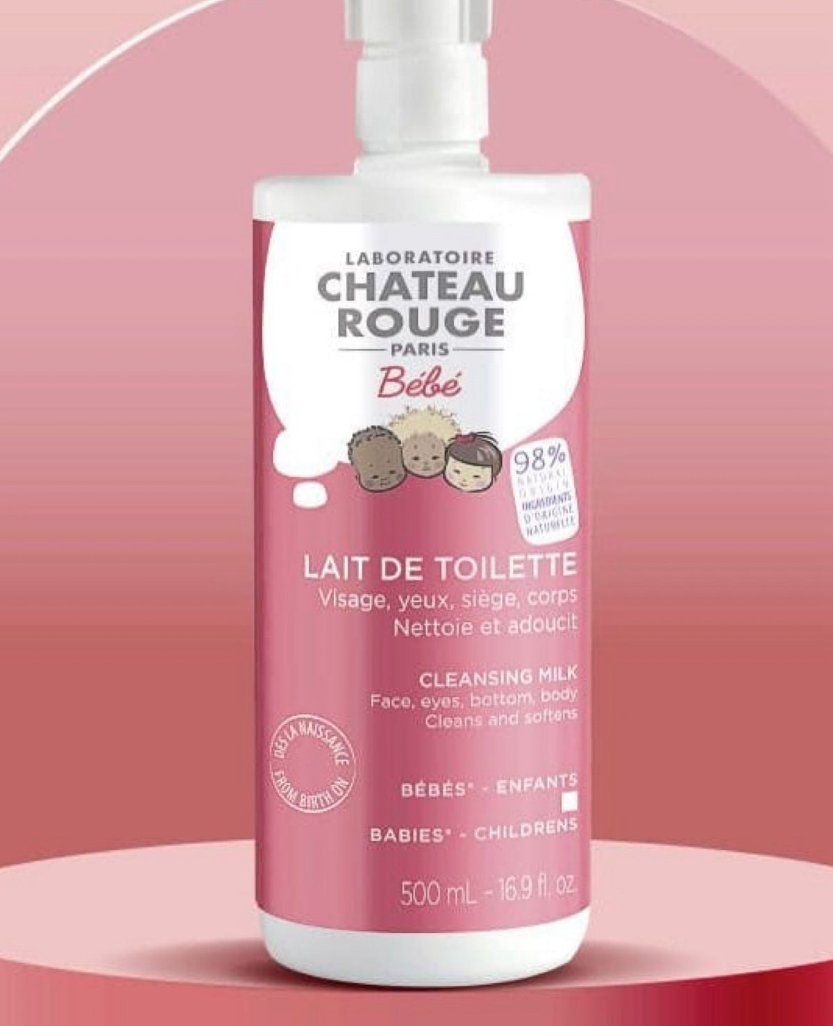 Château Rouge Bébé Lait de Toilette – 500 ml
