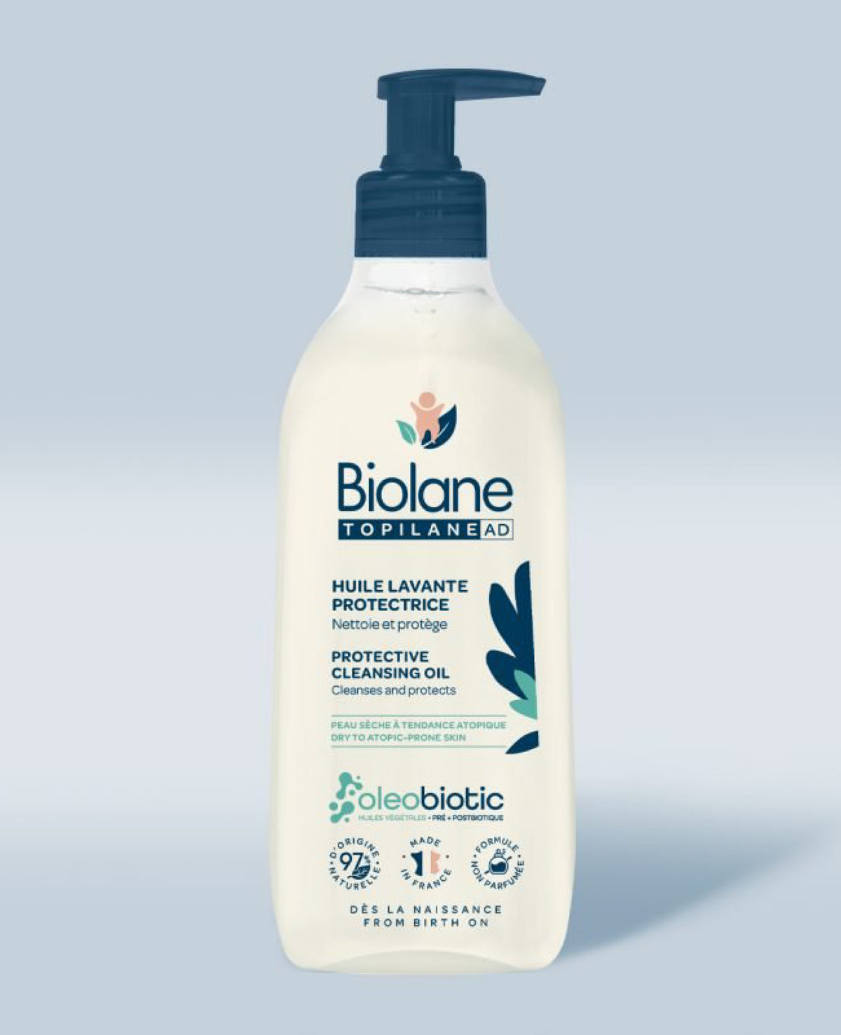 Biolane Topilane AD Huile Lavante Protectrice – 350 ml