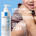 La Roche-Posay Lipikar Baume AP+M Max – Baume Triple-Réparation 72 h, 400 ml