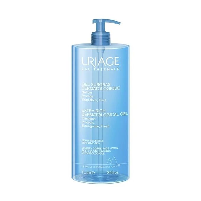 Uriage Gel Surgras Dermatologique – Visage & Corps 1 L