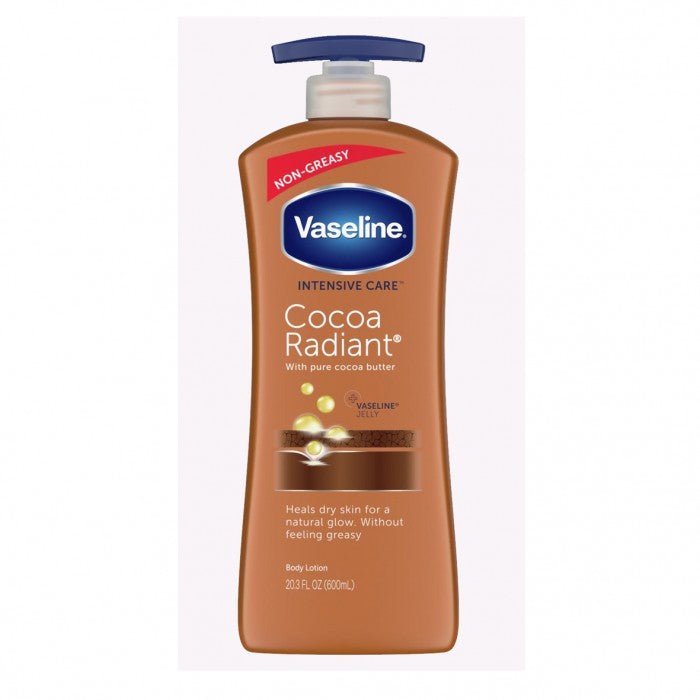 Lait corporel Vaseline Cocoa Radiant – 600 ml