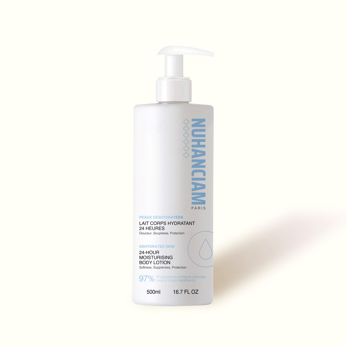 Nuhanciam Lait Corps Hydratant 24 Heures – 500 ml