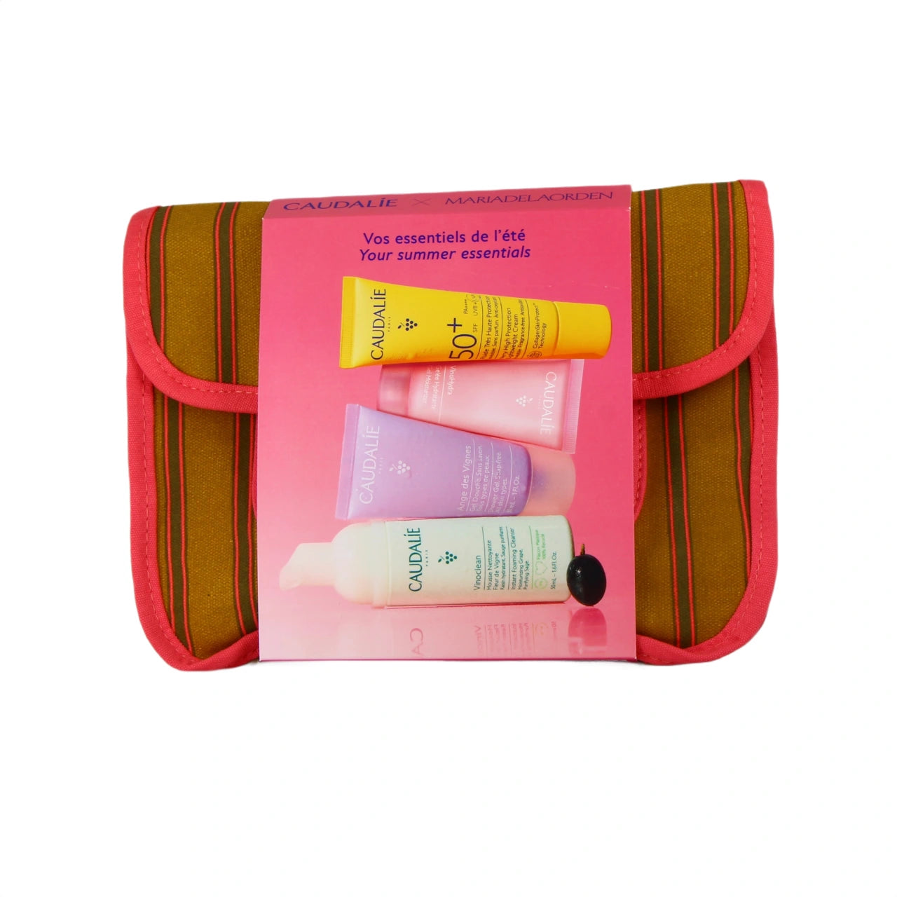 Trousse Caudalie x Maria de la Orden – Les Essentiels de l’Été