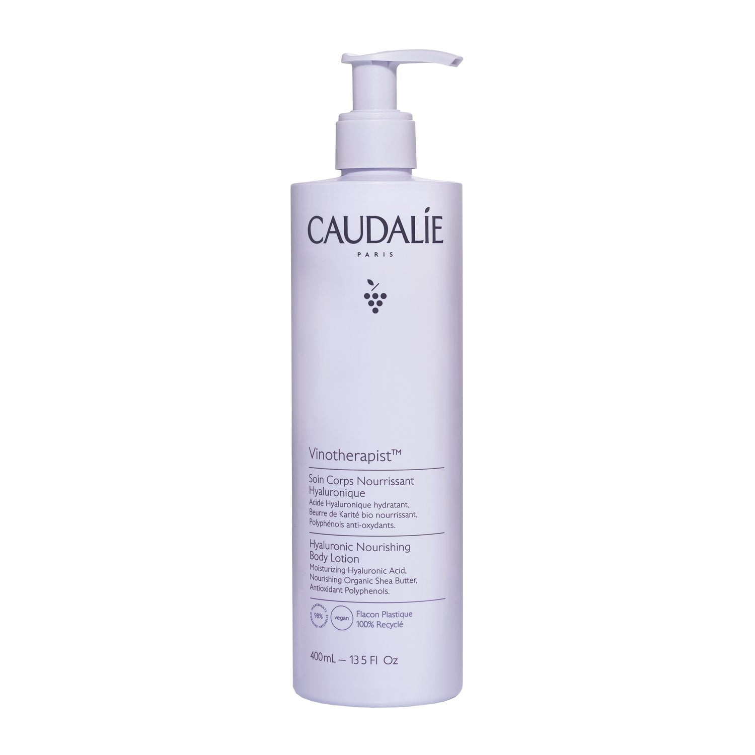 Caudalie Vinotherapist Soin Corps Nourrissant Hyaluronique – 400 ml