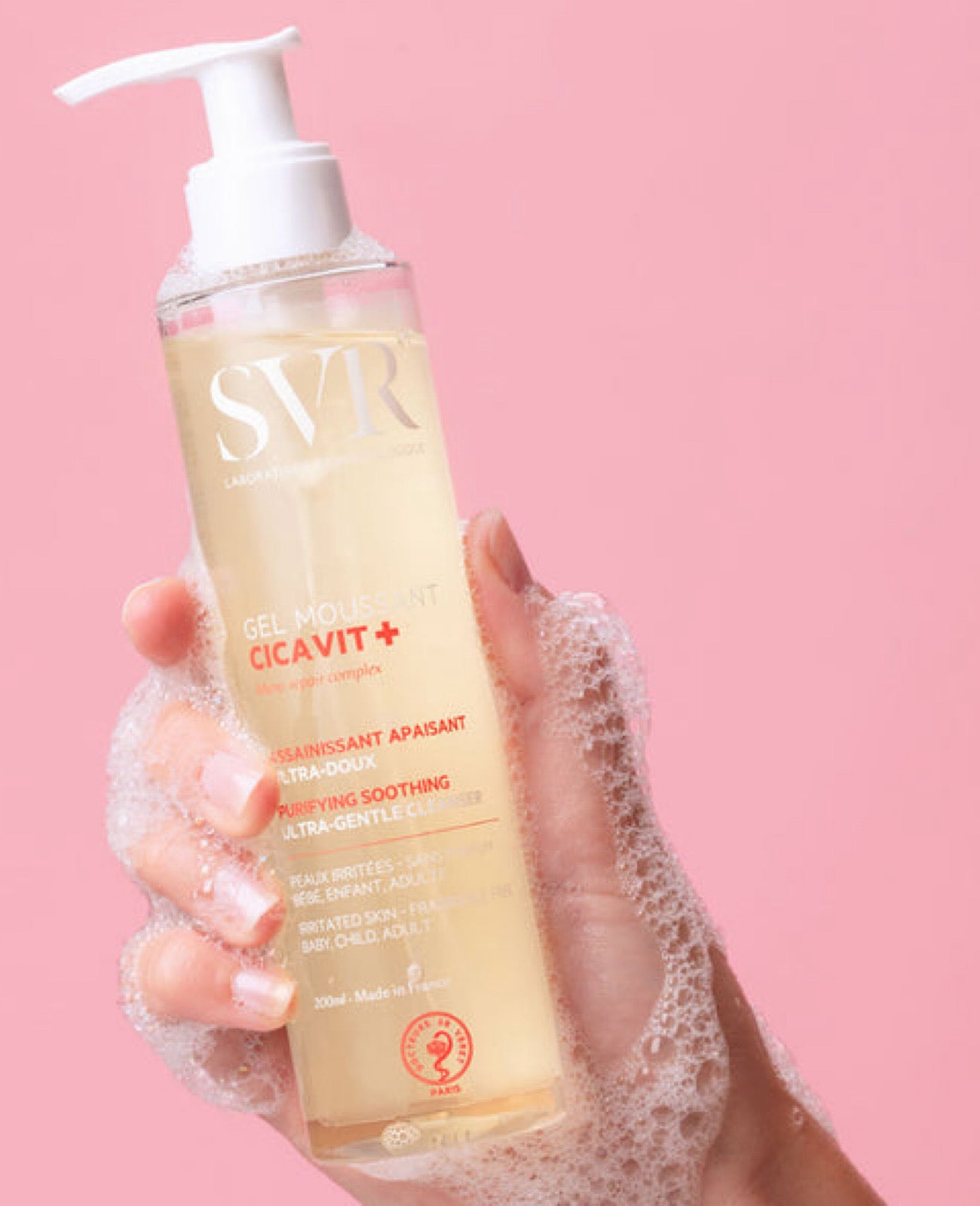 SVR Cicavit+ Gel Moussant – 200 ml