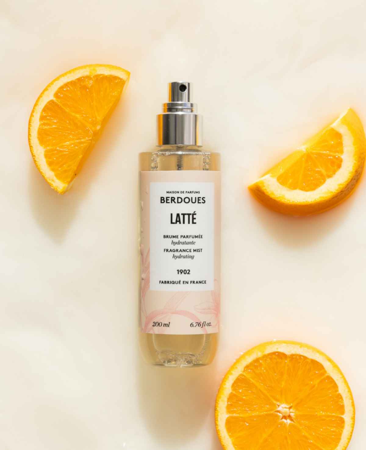 Brume Parfumée Hydratante Latté – Berdoues | 200 ml