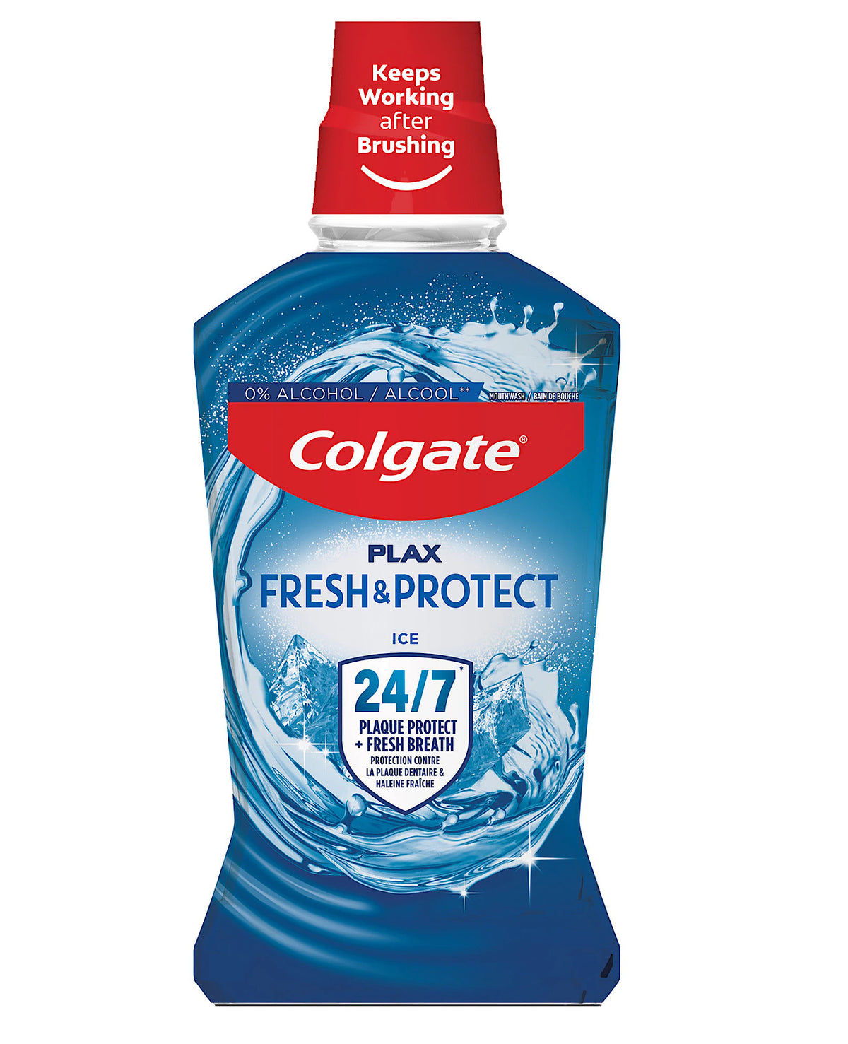 Bain de bouche Colgate Plax Fresh & Protect Ice