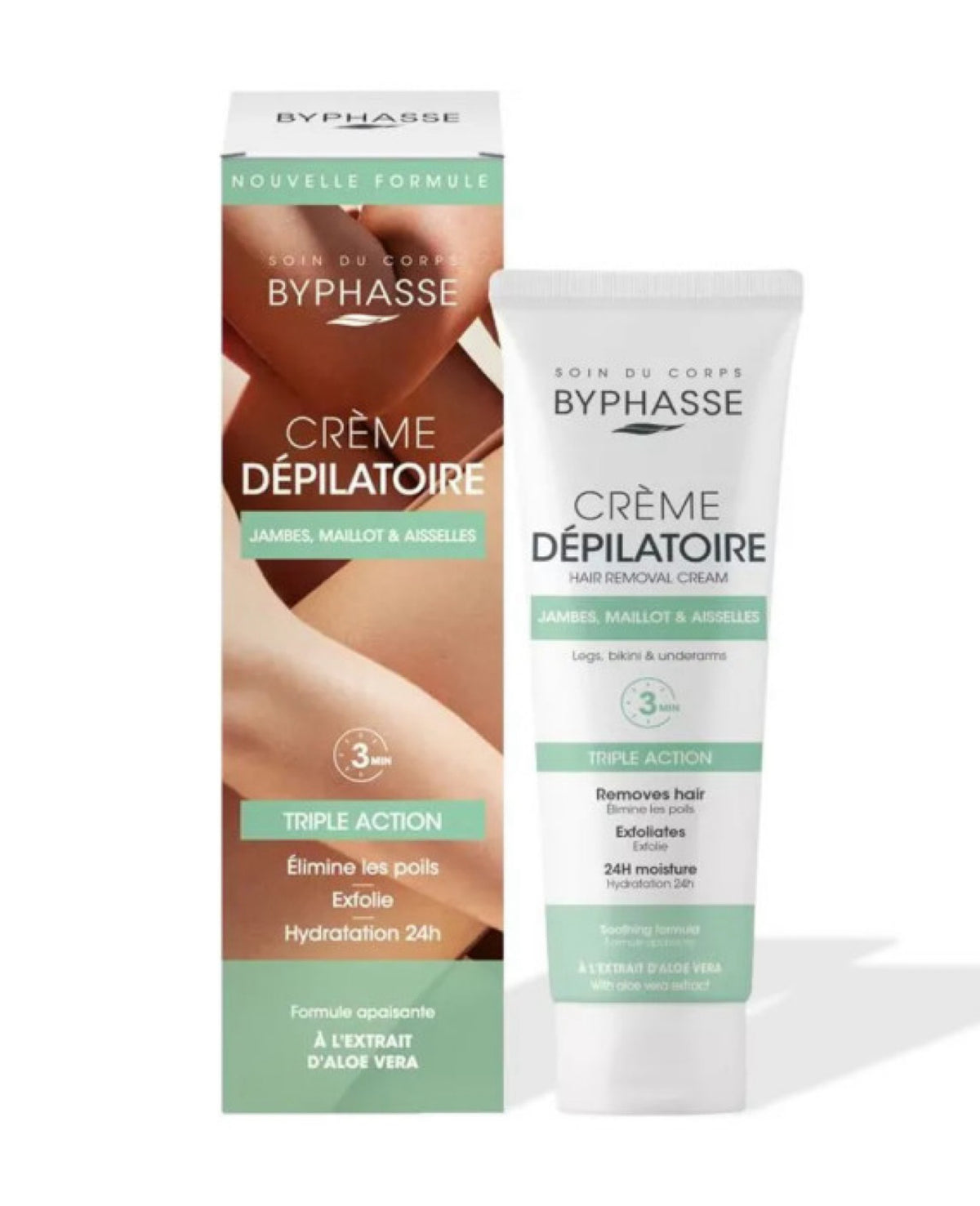 Byphasse Crème Dépilatoire Triple Action
