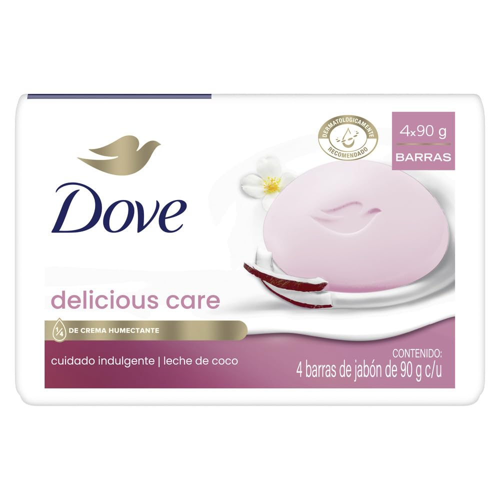 Le savon crème Dove Delicious Care au lait de coco