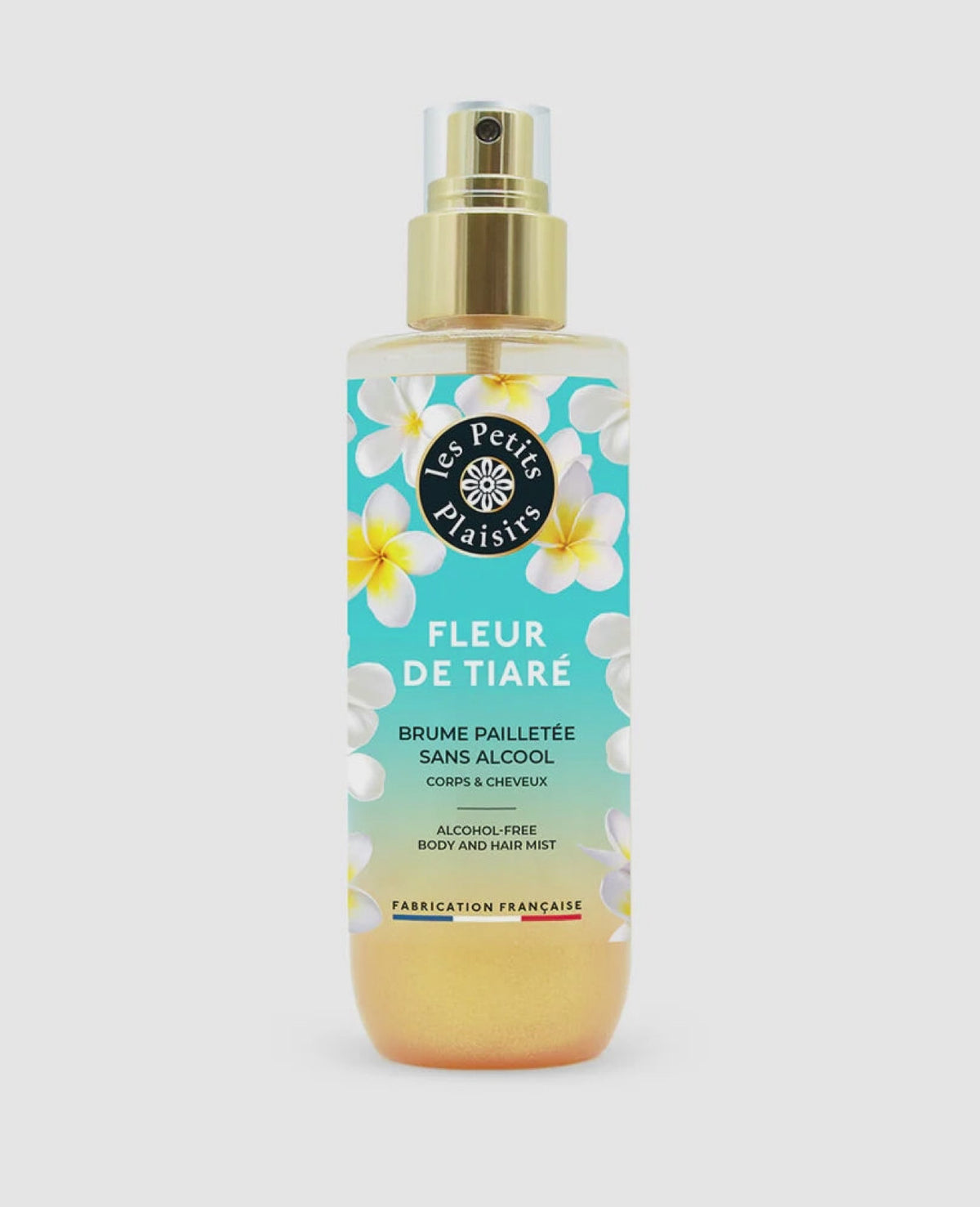 Brume pailletée Fleur de Tiaré – Les 200ml