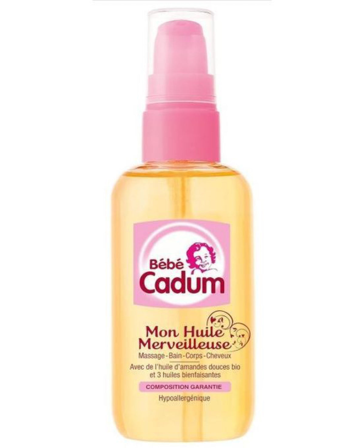 Bébé Cadum – Mon Huile Merveilleuse 100ml