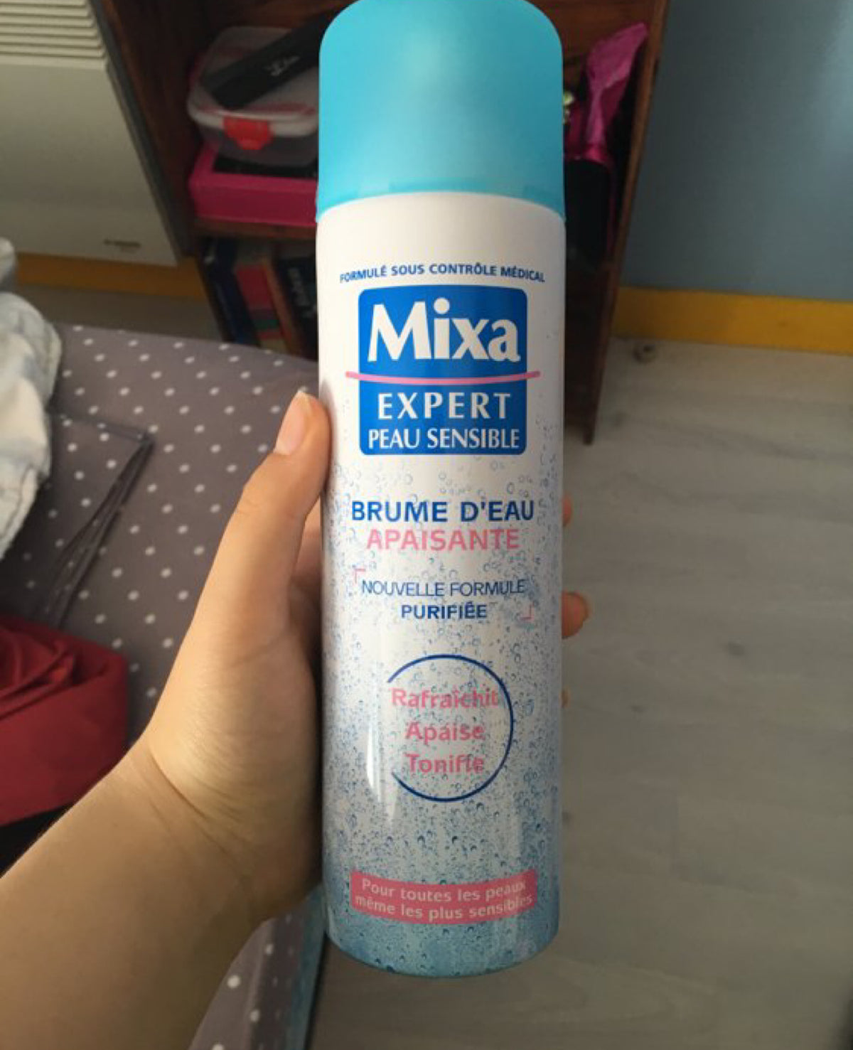 Mixa Expert Peau Sensible – Brume d’Eau Apaisante