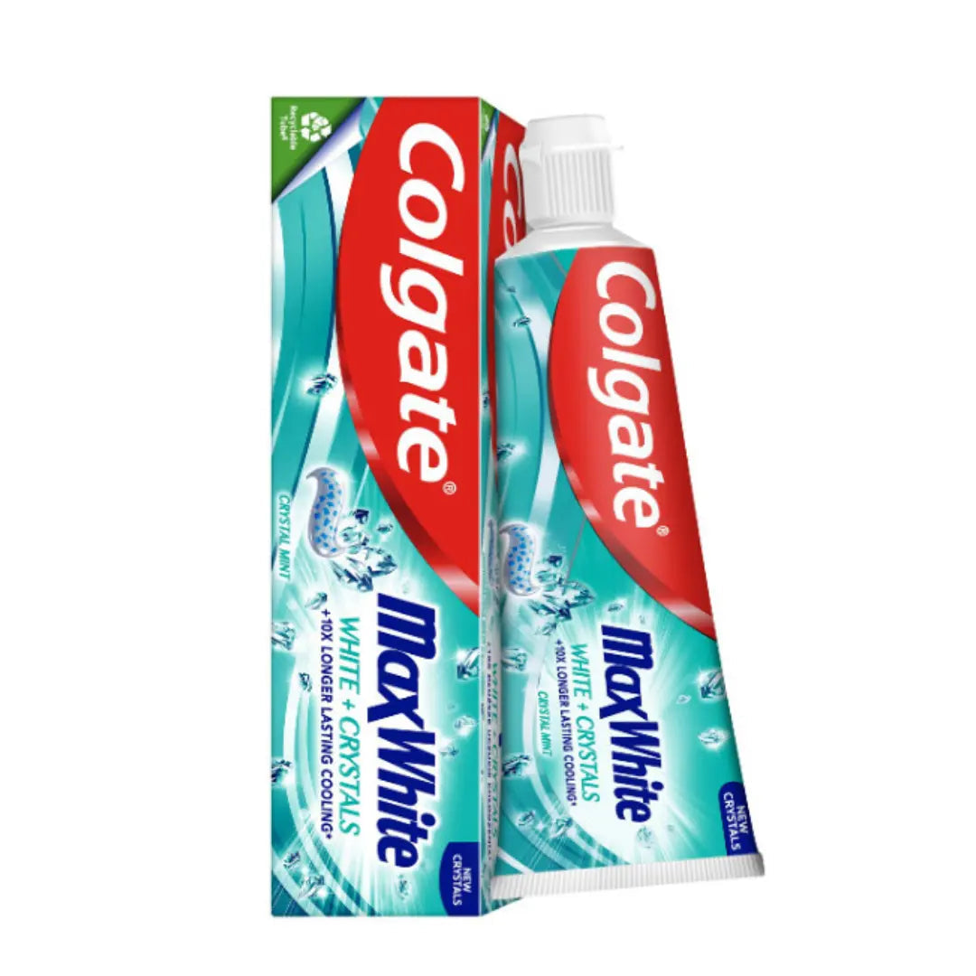 Colgate Max White White + Crystals – Dentifrice Blancheur