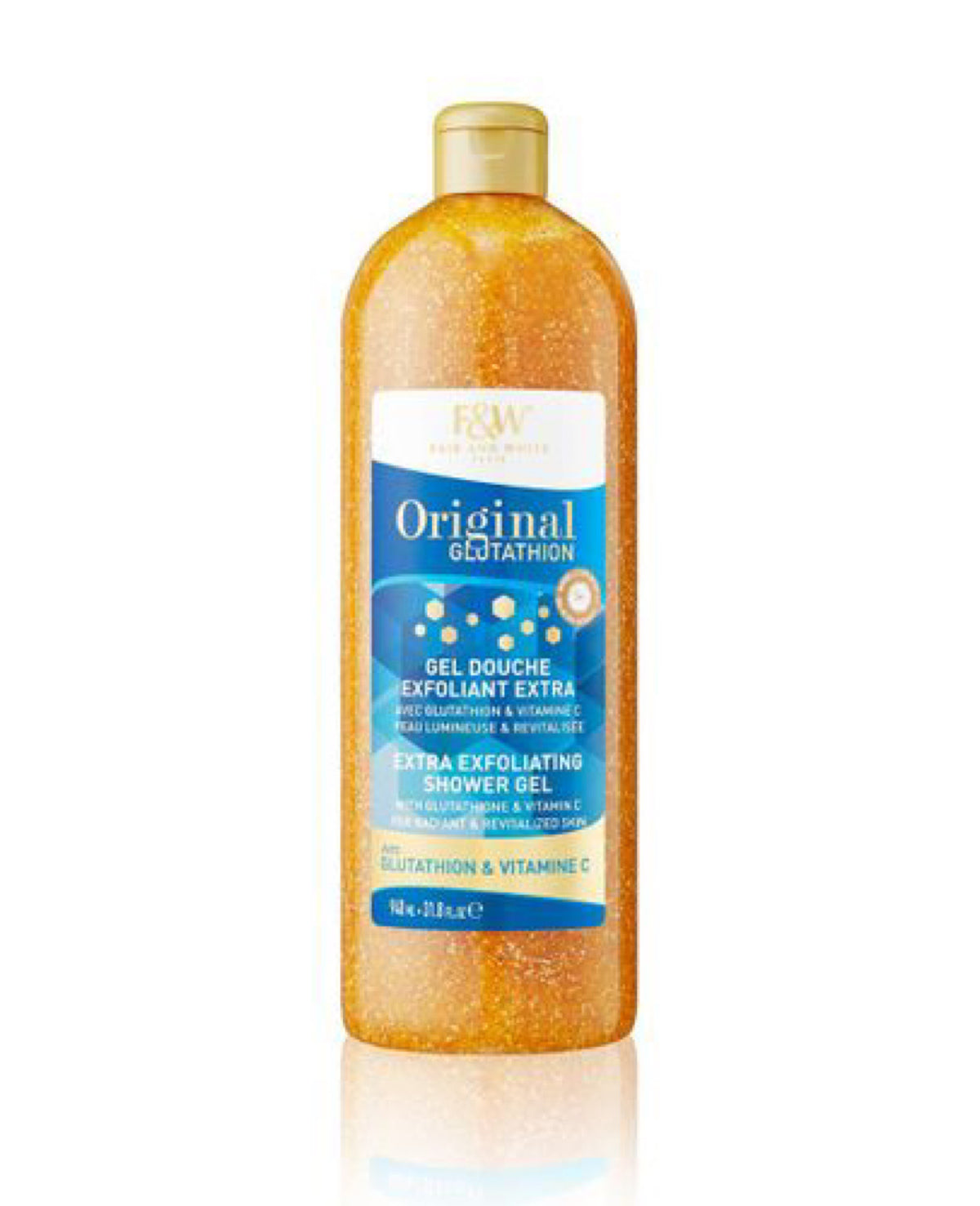 Fair & White Original Glutathion – Gel Douche Exfoliant Extra(940ml)