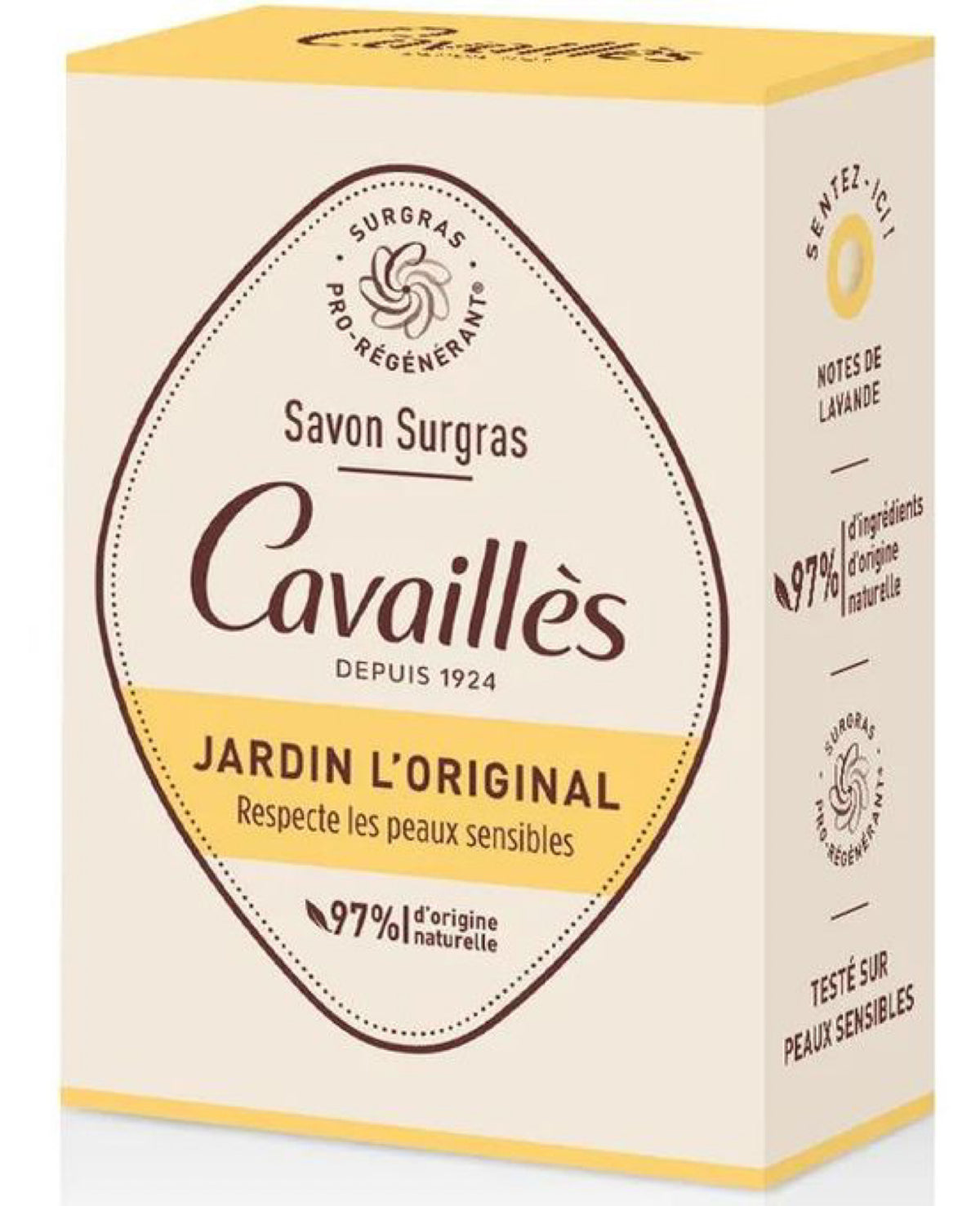 Cavaillès Savon Surgras Jardin L’Original 200g
