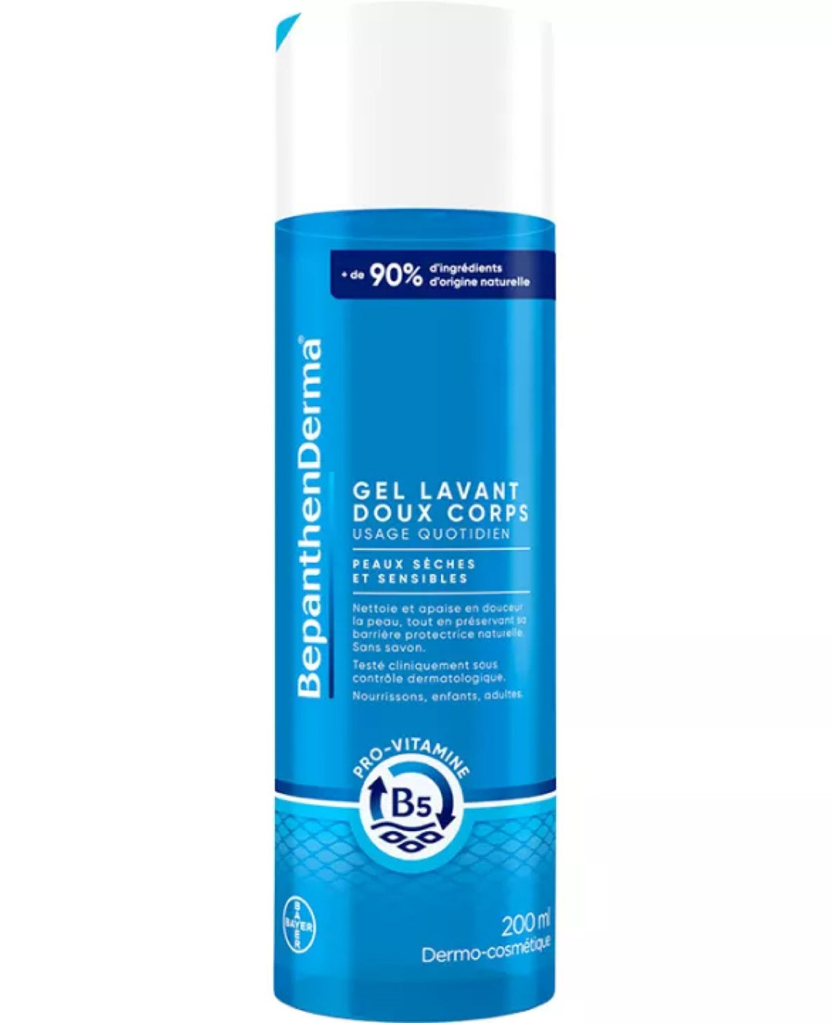 BepanthenDerma – Gel Lavant Doux Corps – 200 ml