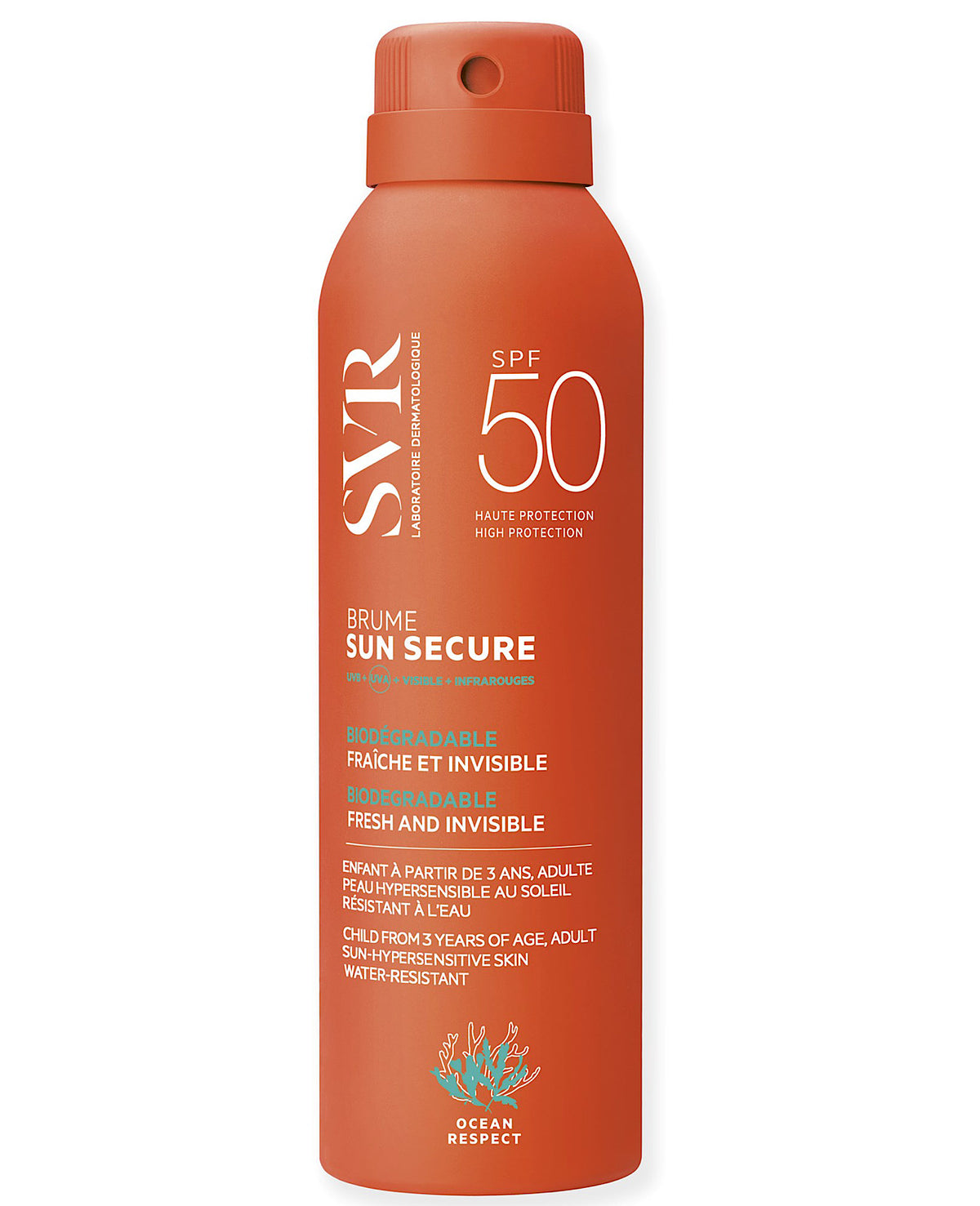 SVR SUN SECURE BRUME SOLAIRE SPF50 – 200 ML