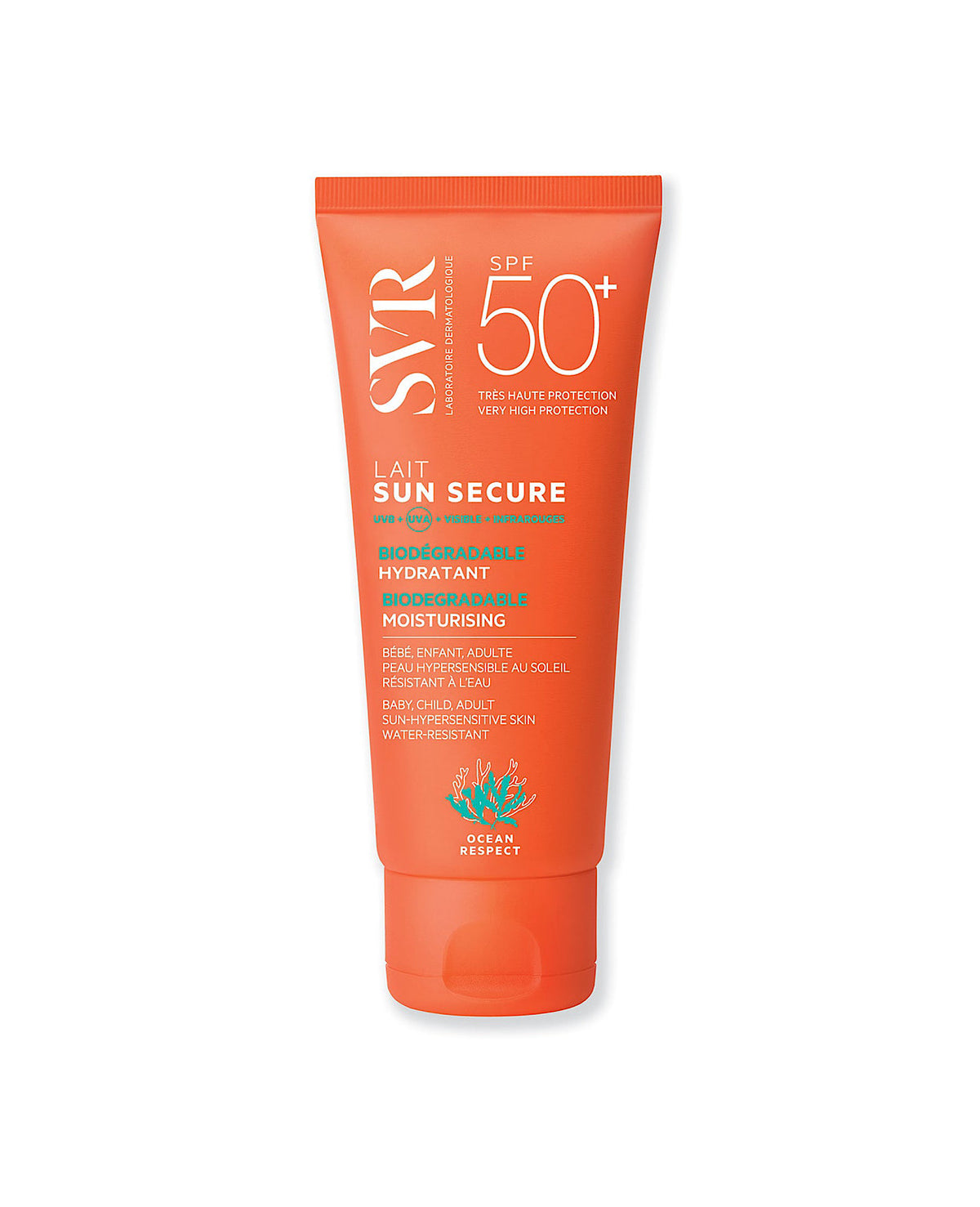SVR SUN SECURE LAIT SOLAIRE HYDRATANT SPF50+ –100ml