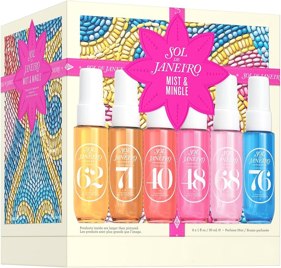 SOL DE JANEIRO MIST & MINGLE – COFFRET DE 6 MINI-BRUMES 30ml