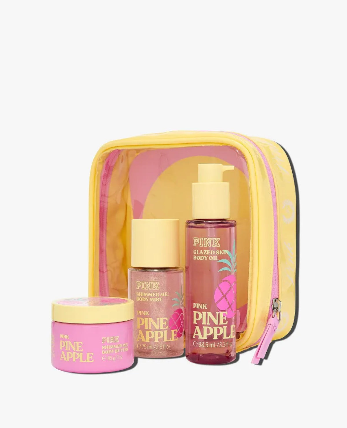 PINK PINEAPPLE – COFFRET SOINS CORPS PAILLETÉS