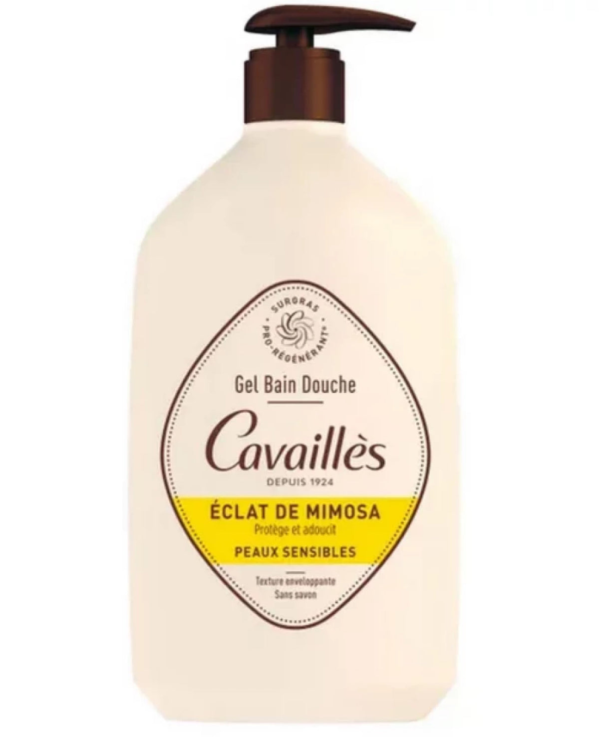 CAVAILLÈS – GEL BAIN DOUCHE ÉCLAT DE MIMOSA 1 L