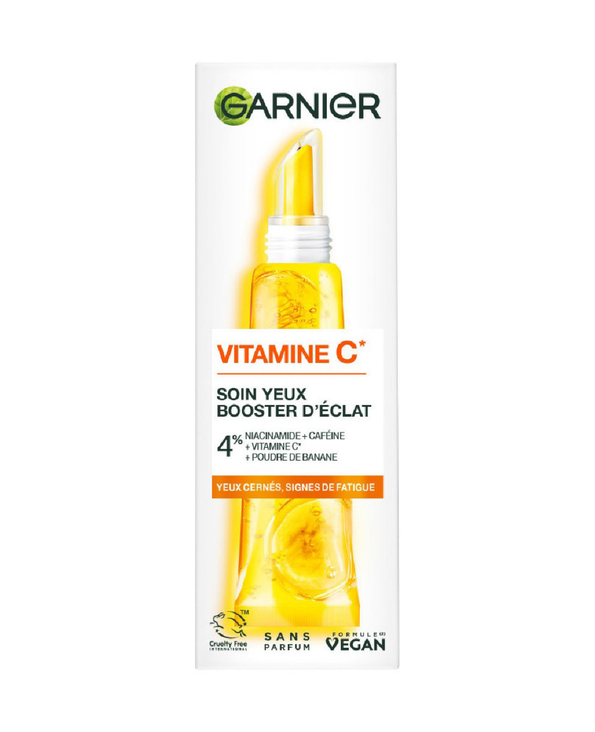 GARNIER VITAMINE C – SOIN YEUX BOOSTER D’ÉCLAT 4 %*(15ml)