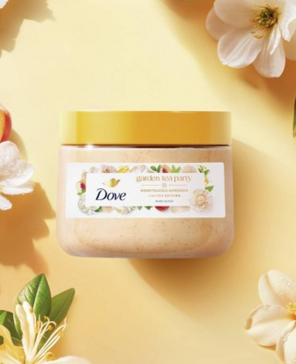 DOVE BODY SCRUB – GARDEN TEA PARTY 🌼🍃✨