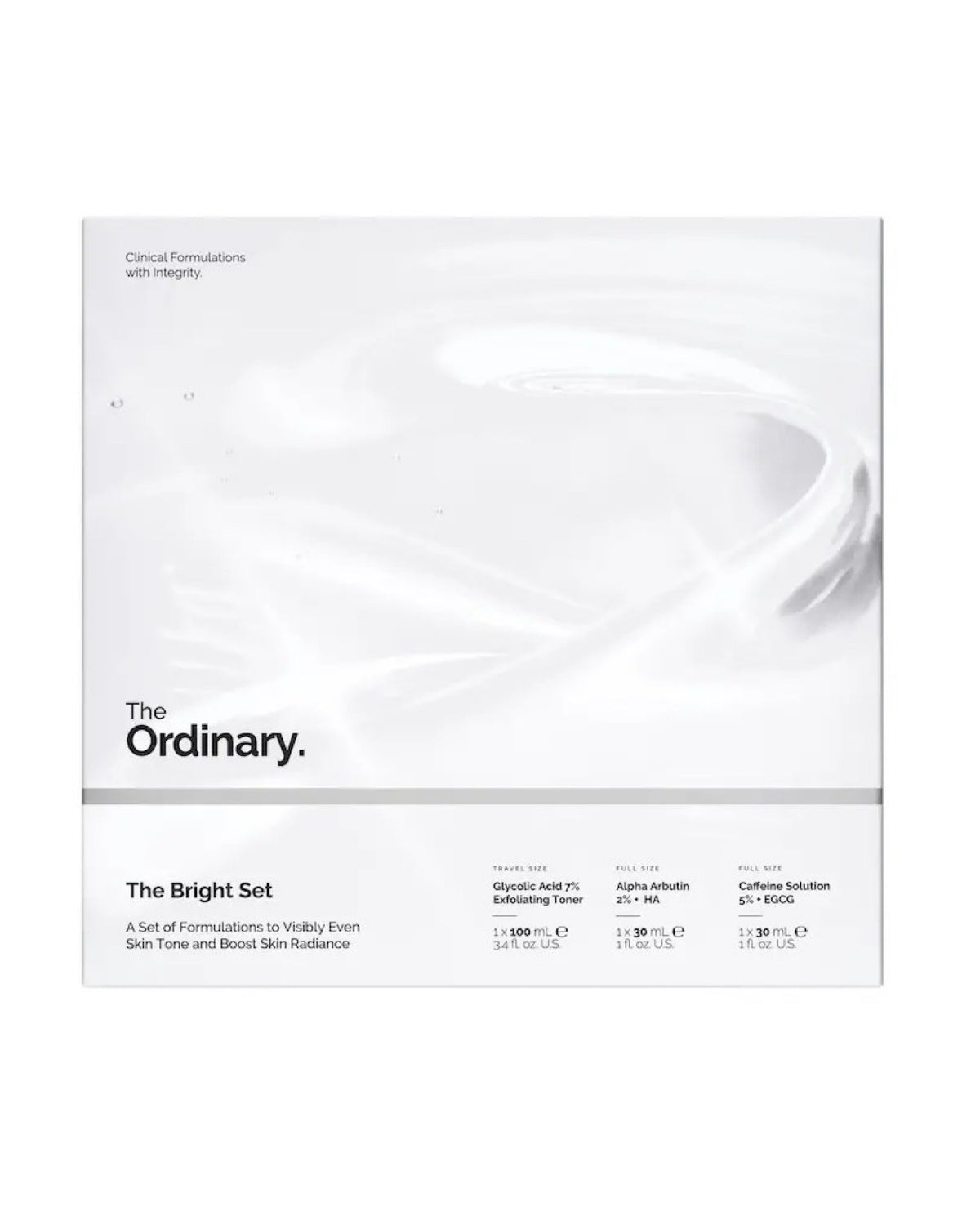 THE ORDINARY – THE BRIGHT SET ✨🤍