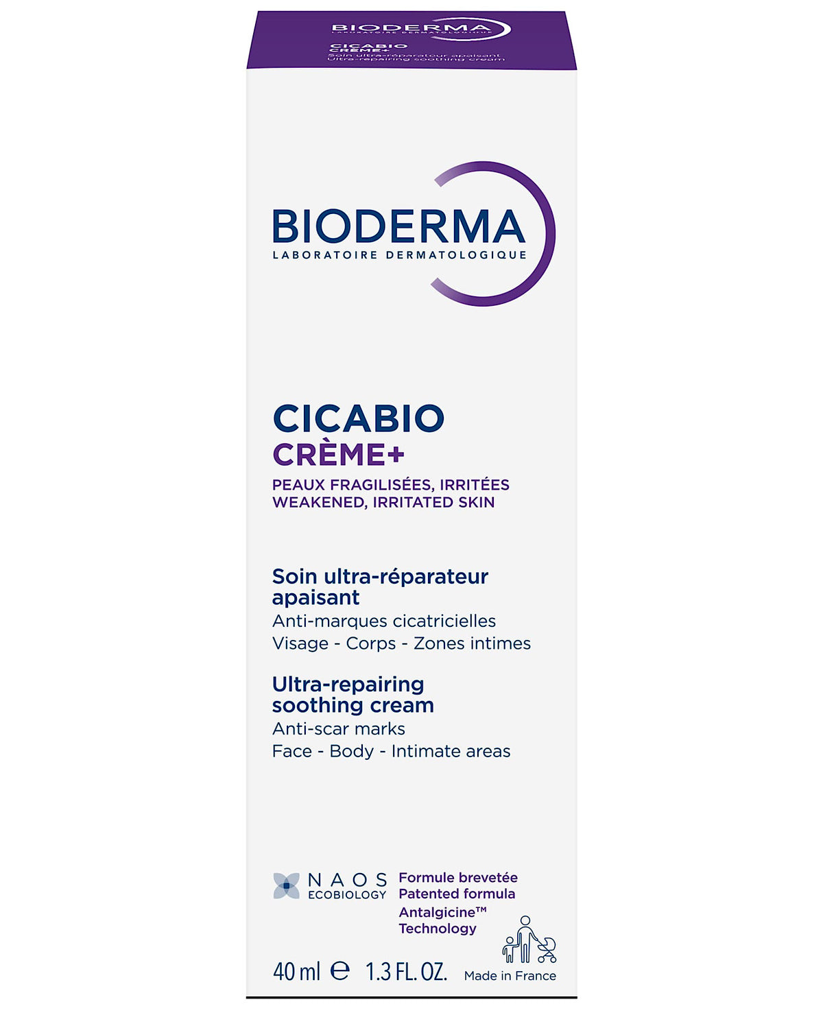 BIODERMA Cicabio Crème+ – 40 ml 💜