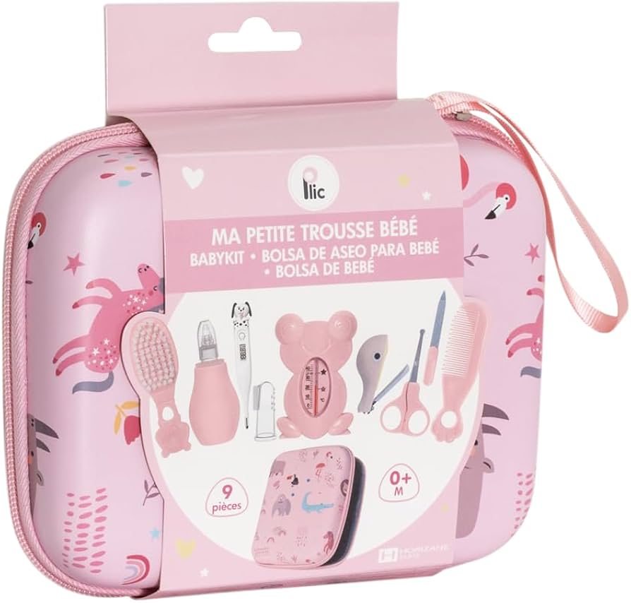 TROUSSE DE SOIN BÉBÉ – 9 PIÈCES 👶💕