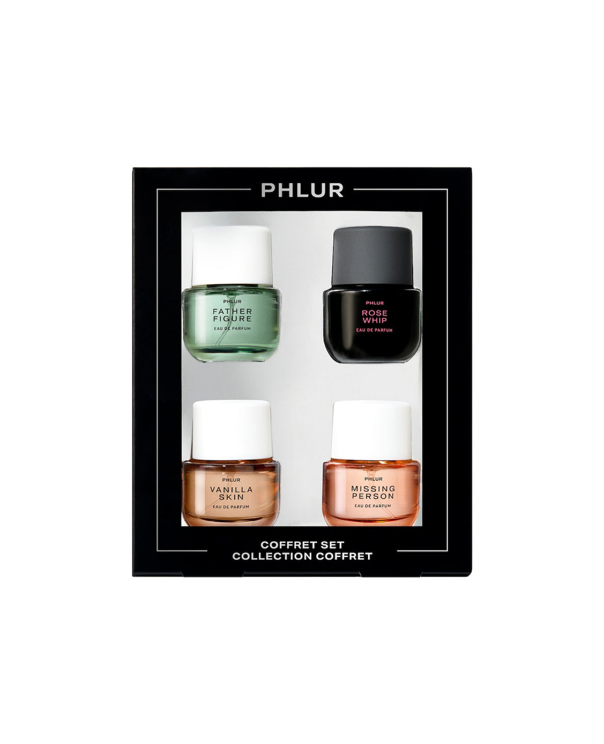 🖤 PHLUR – COFFRET 4 MINI EAUX DE PARFUM – 7 ML CHACUNE