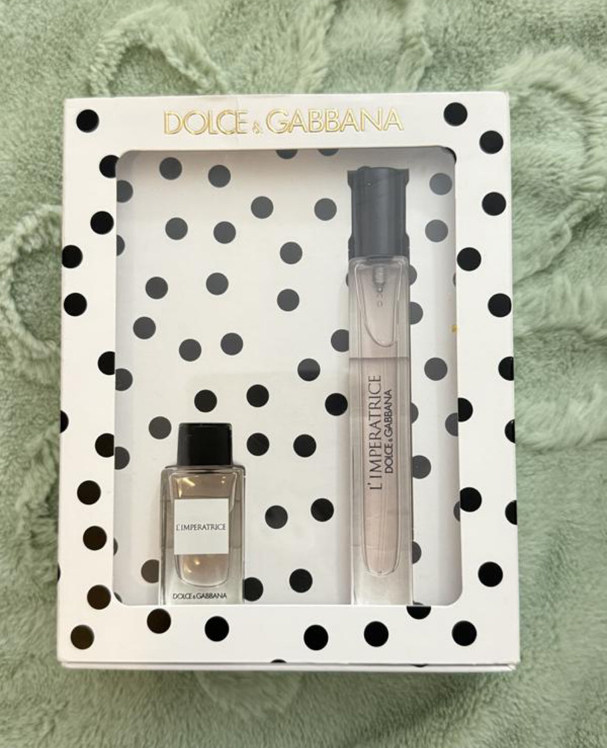 🤍 DOLCE & GABBANA L’IMPÉRATRICE – COFFRET MINIATURES