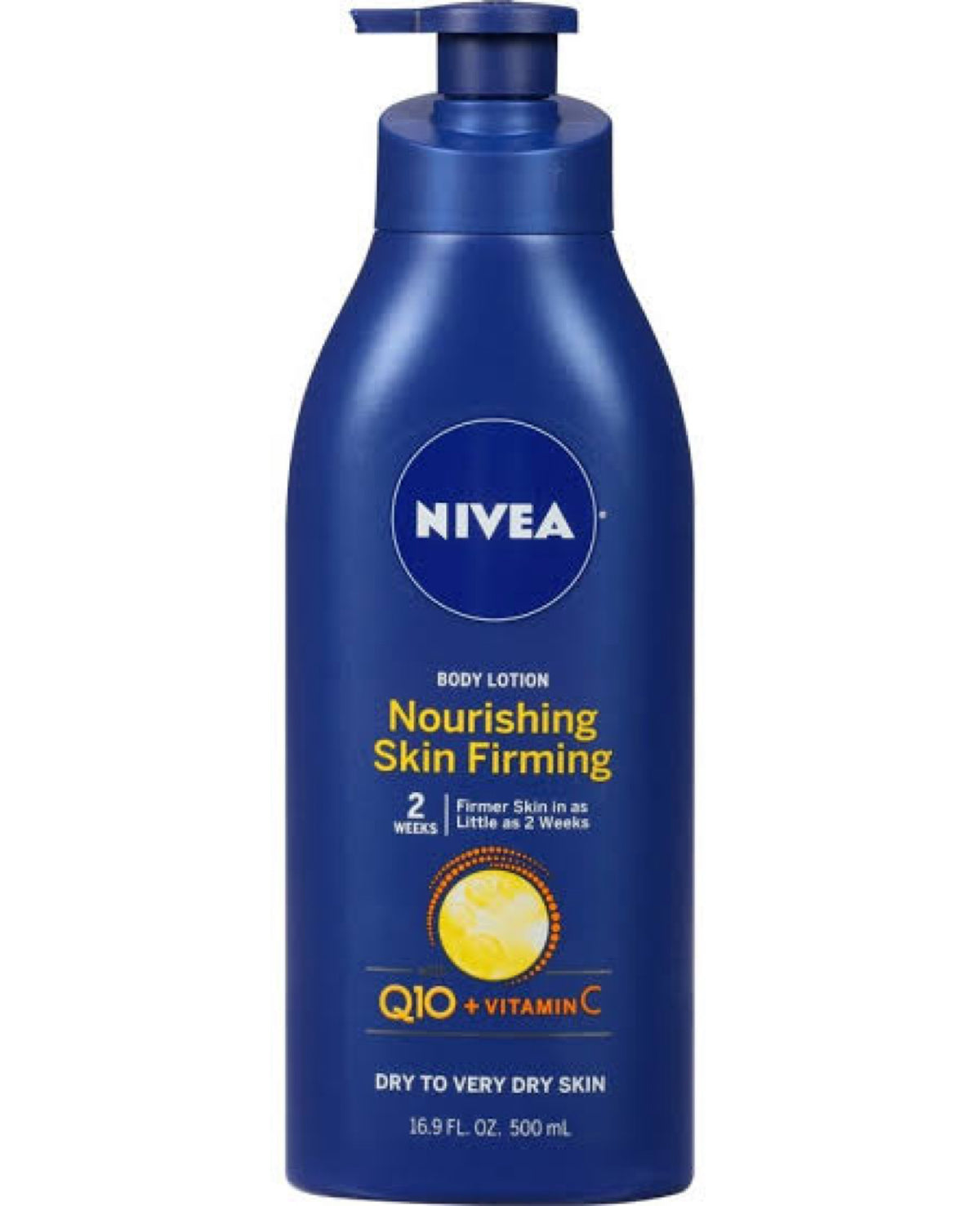 💙 NIVEA Nourishing Skin Firming – Lait Corps Raffermissant – 500 ml