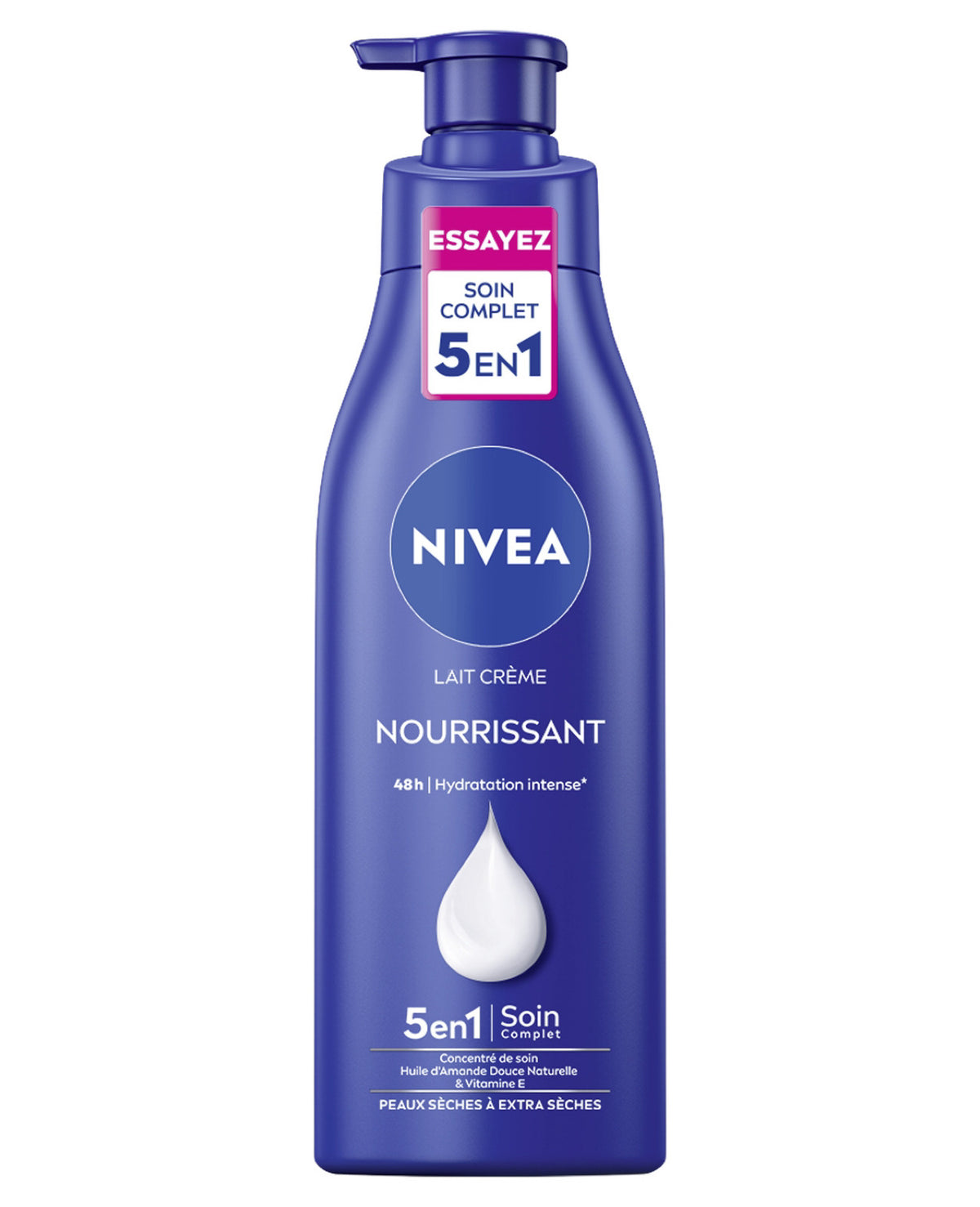 NIVEA Lait Crème Nourrissant 5 en 1 – 250 ml