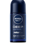 NIVEA MEN DEEP DARKWOOD – DÉODORANT ROLL-ON