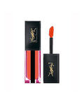 YVES SAINT LAURENT ROUGE À LÈVRES LIQUIDE – INONDATION ORANGE TEINTE 607 💄