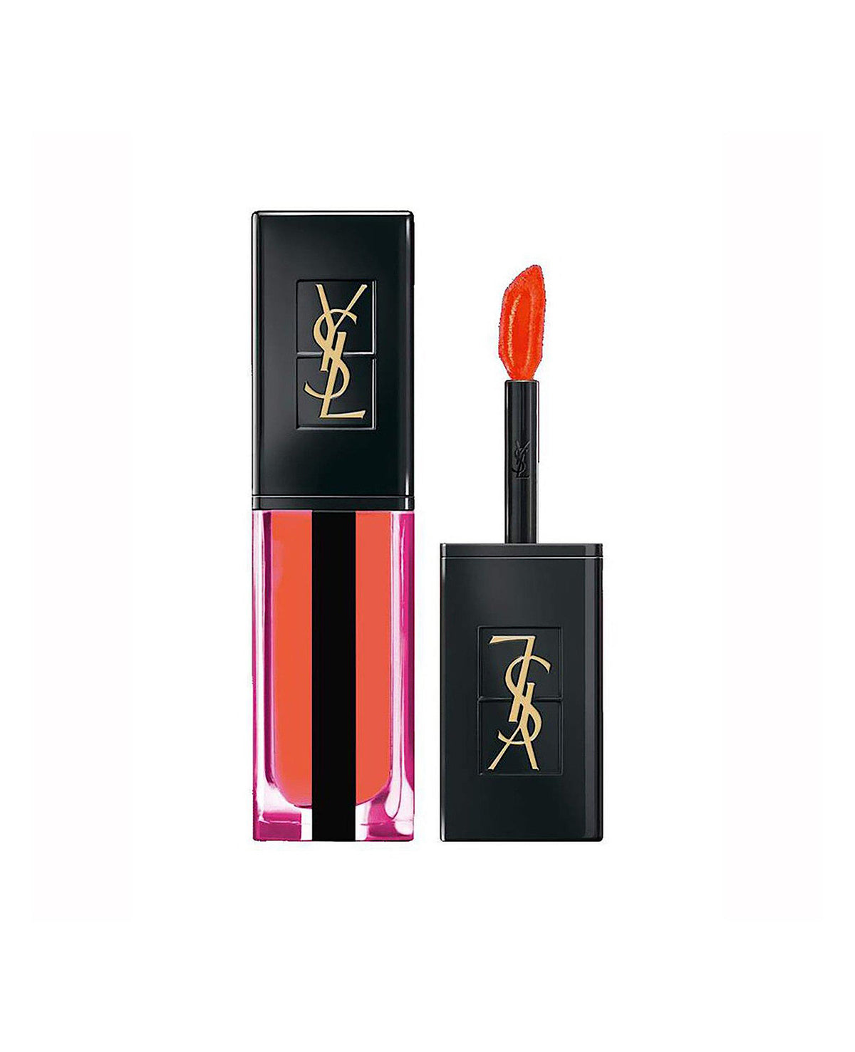 YVES SAINT LAURENT ROUGE À LÈVRES LIQUIDE – INONDATION ORANGE TEINTE 607 💄